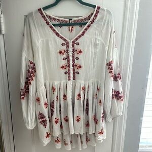 Free people tunic/coverup